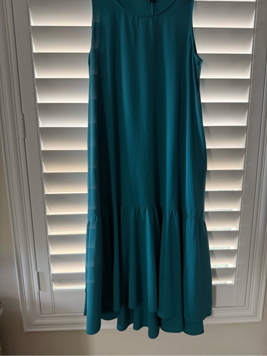 Eddie Bauer Dresses & Skirts - Eddie Bauer Teal Sleeveless Tiered Maxi Dress